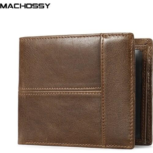 High Quality Mens Wallet Genuine Leather Wallets Men Splice Zipper Money Bag with Coin Pocket Male Purse Cards photo Holder