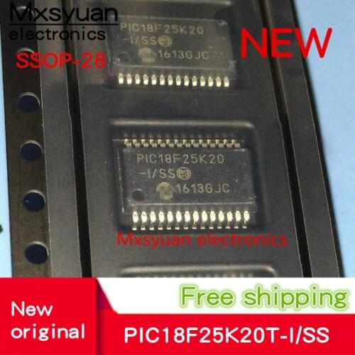 10pcs~50pcs/LOT PIC18F25K20T-I/SS PIC18F25K20-I/SS PIC18F25K20 I/SS SSOP28 New original