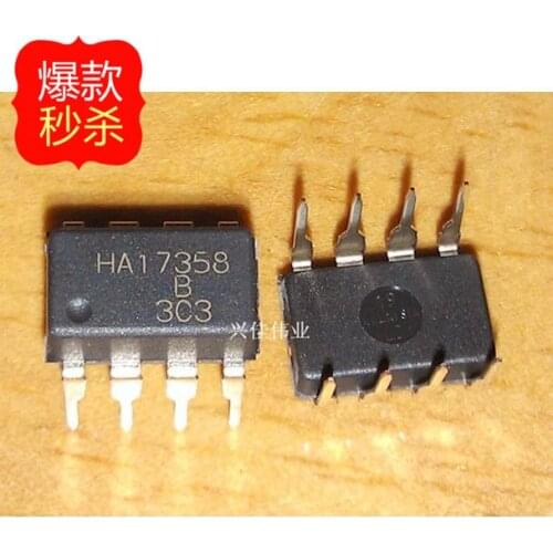 10PCS New HA17358B HA17358 and LM358 op amp DIP-8 Universal Hitachi original