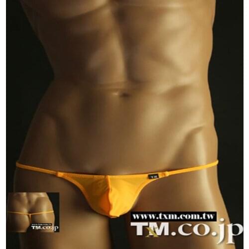 2016 TM Brands Mens Sexy Underwear Gay Thongs Jockstraps And G Strings Penis Pouch Thong Sex Lingerie For Men String