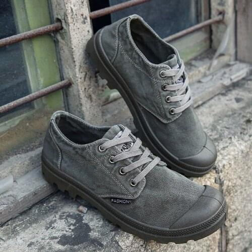 Canvas Men Shoes Denim Lace-Up Men Casual Shoes New Plimsolls Breathable Male Footwear Spring Autumn