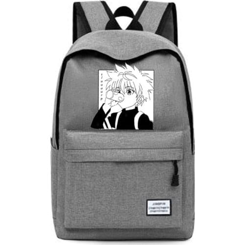 Hunter x Hunter Hxh Killua Hisoka Kurapika bolsas bags bagpack laptop 2021 mochilas da moda plecaki tassen dames backpack