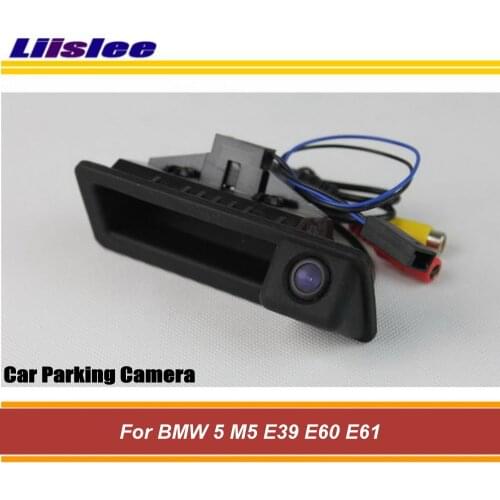 Auto Back Door Handle Reverse Camera For BMW 5 M5/E39/E60/E61 Integrated Car Android Screen HD SONY CCD III CAM