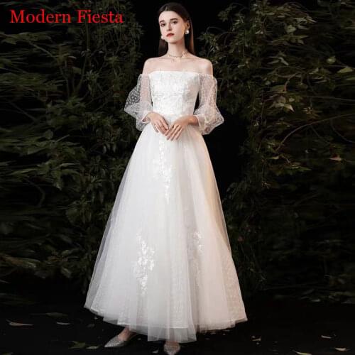 Lace Appliques Wedding Dress свадебное платье Vestido De Novia Bride To Be Vestido De Fiesta De Boda MF0206