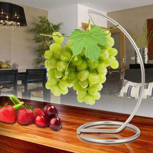 Japan style metal standing rack fruit shelf storage Holders Rack stainless steel hook Hanger flower pots or sundries home decor