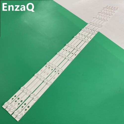 New 20 PCS/lot 12LED LED backlight strip for 43PUS6551 43PUS6401 LB43014 V0_00 43PUS6501 43PUS6101 43PUS6201 TPT430U3 43PUH6101