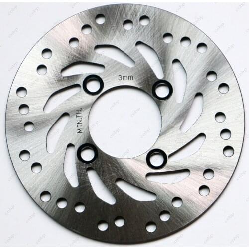 Front Disc Brake Rotor Disk for HONDA SCV110 110 SCV Lead 2010 - 2013 2012 2011 13 12 11 10