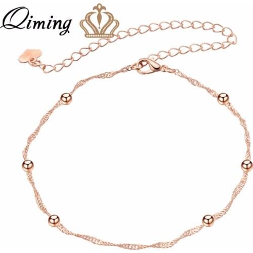 Золотые браслеты QIMING China At AliExpress