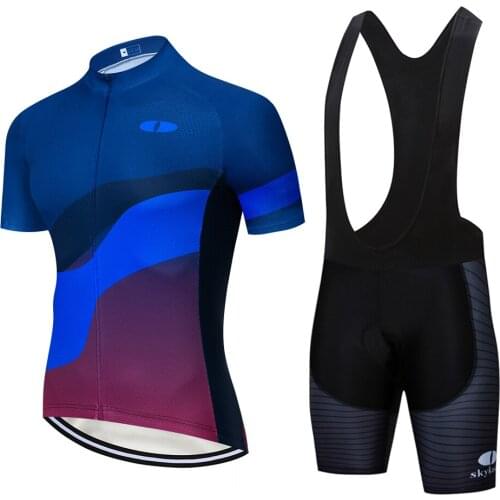 Skykask Short sleeve Cycling Clothing /Road Bike Wear Racing Clothes Quick Dry Mens Cycling Jersey Set Ropa Ciclismo Maillot