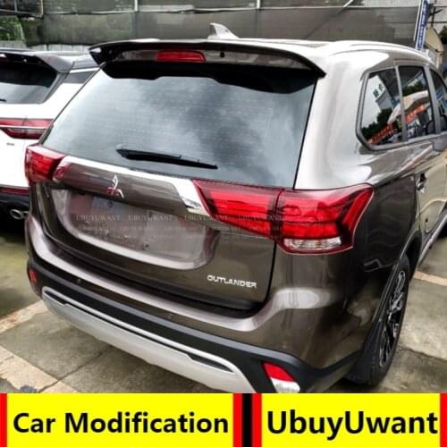 High Quality ABS Plastic Rear Trunk Spoiler Car Tail Wing Decoration Rear Spoiler For Mitsubishi Outlander 2013 2014 2015 2016