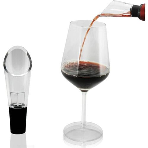 1/3Pcs Pourer Decanter Red Wine Aerating Pourer Spout Decanter Wine Aerator Pouring Tool Pump Portable Filter Wine Accessories