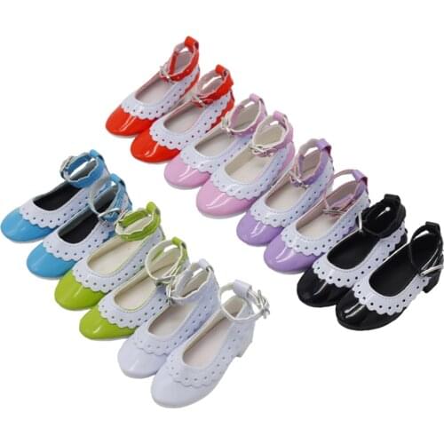 1pair Lace Princess heels shoes for 60cm BJD dolls, shoes for 1/3 SD doll,best gift for girl toy dolls Socks