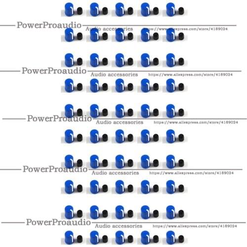 50pcs Dark Blue Color Rotary Control Knob For Pioneer XDJ-RX R1 RZ AERO DJM-T1 S9 DIY DJ
