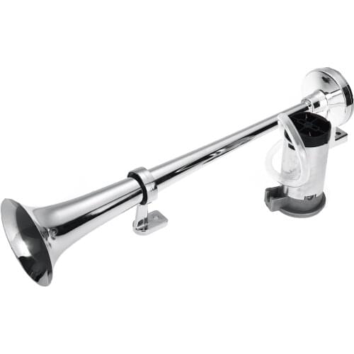 12V 178DB Car Horn Super Loud Single Trumpet Air Horn Compressor for Car Truck Boat Train Horn Hooter For Auto Sound Signal