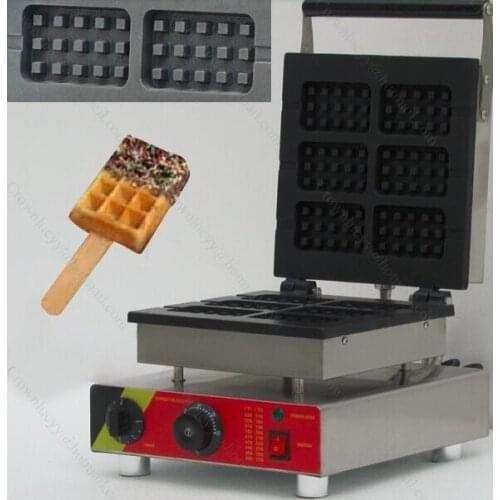 Free shipping csot 5 pcs/ plate Cartoons Mickey Shape Waffle Baker Waffle making machine