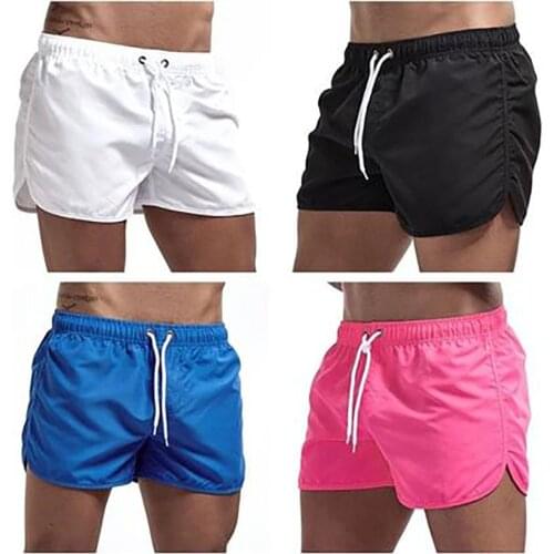 Breathable Sports Beach Shorts Quick-Drying Athletic Running Shorts Men 2In1 Fitness Gym Workout Short Pockets Pants with Zipper