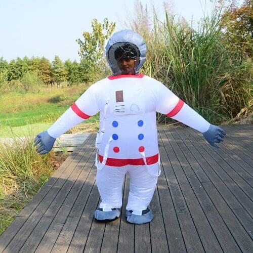Halloween Carnival Mascot Cosplay Space Astronaut Inflatable Clothing Inflatable Dolls Clothes Performance Costume Funny