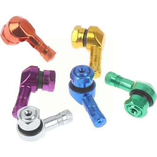 Motorcycle Tire Valves 2pcs CNC Modified Tire Aluminum Alloy High Anti-aging And Valves Anti-leakage Low Temperature NCY F9Q7