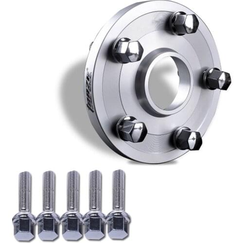 TEEZE Wheel spacers adapte 5x100 CB57.1mm for Volkswagen Polo Bora Golf and Seat Ibiza and Wagon Cross FRV FSV H530 1pcs
