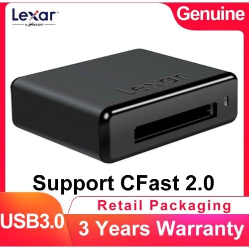 Lexar Professional Workflow CR1 USB 3.0 High Speed Memory Card Reader Support CFast 2.0 Card