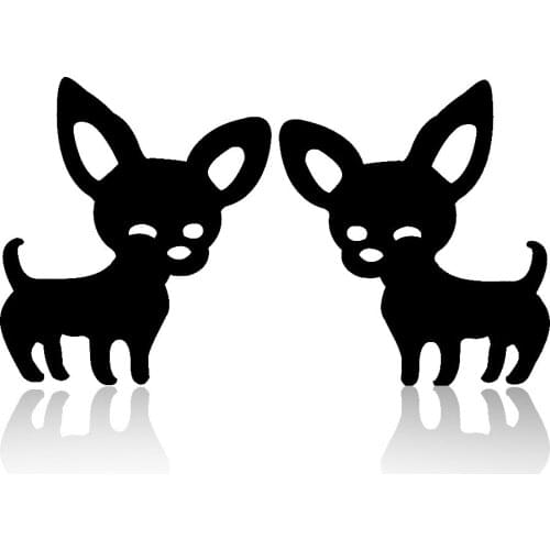 Kirykle Mini Chihuahua Stud Earrings for Women Cute Stainless Steel Golden Animal Dog Ear Studs Fashion Earring Jewelry