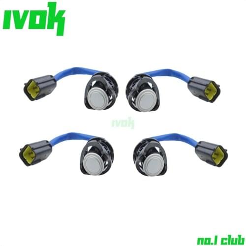 Set (4) Bumper Ultrasonic Parking Sensors Previa Ultrasonic Sensors For Hyundai Kia 95700-3K530 957003K530