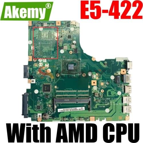Original for ACER Aspire E5-422 Laptop motherboard E5-422G A4WAR LA-C351P With AMD CPU Integrated motherboard 100% fully tested