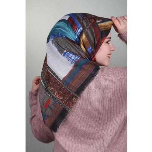 POLOİST LINEN FLAMLI SCARF DESEN-257 - RENK-12