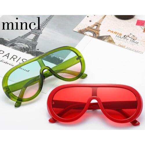 2019 Oversized Pilot Sunglasses Women Fashion Designer Brand Shield Mask Sun Glasses Men Shades Vintage Sunglasses NX