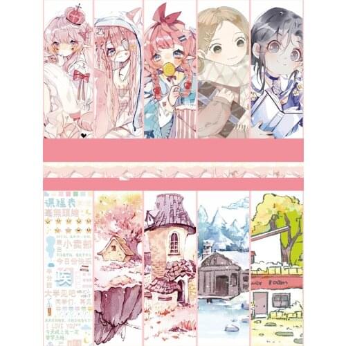 Special Oil Cute Student Stationery Girl Washi Tape My Hometown