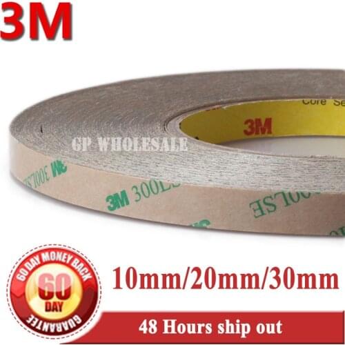 10mm/20mm/30mm *55M 3M 9495LE 300LSE Super Strong Double Sided Transfer Adhesive Tape for iPad Tablet Touch Panel Repair #TC24