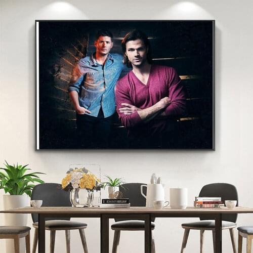 Supernatural DIY Cross Stitch 11CT Embroidery Kits Craft Needlework Set Cotton Thread Printed Canvas Home Dropshipping