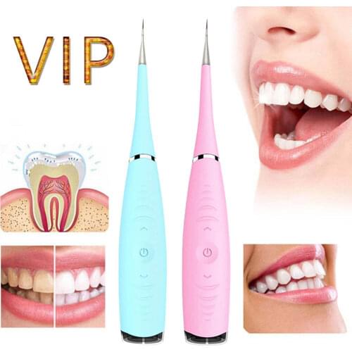 Ultrasonic Electric Dental Scaler Machine Tooth Calculus Tool Sonic Remover Stains Tartar Plaque Whitening Portable Oral Cleaner