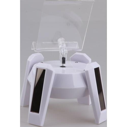 Solar Power Rotating Display Stand with Smartphone Rack, Low power consumption, environmental friendly