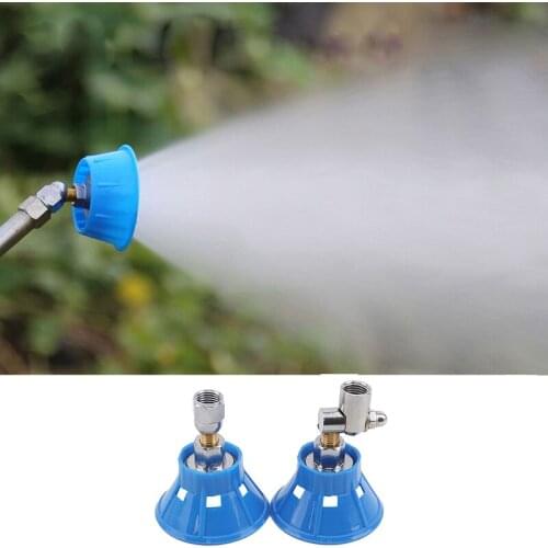 High-Pressure Stainless Steel Five-Hole Rotating Sprinkler With Windshield Garden Pesticide Spraying Disinfection Sprayer
