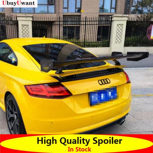 Rear Genuine Carbon Fiber Trunk Spoiler Deck Wing For Audi New R8/TT/TTS/TTRS/S3/S4/S5/S6/S7/S8 Auto Accessories Car Styling