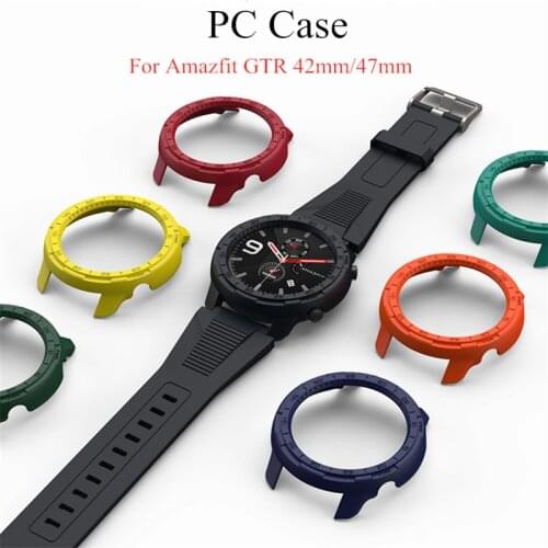 Protective Case For Amazfit GTR 42mm 47mm Cover PC Bumper Lightweight Protector Shell For Amazfit GTR 47mm 42mm Accessories