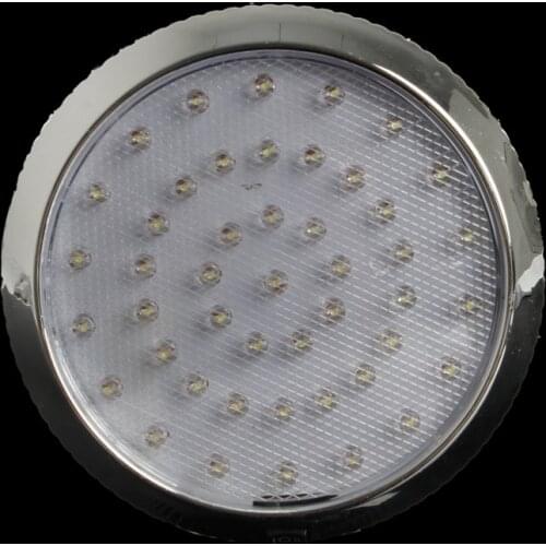 652F Vehicle 12V 46LED Interior Indoor Roof Ceiling Dome Light White Reading Lamp