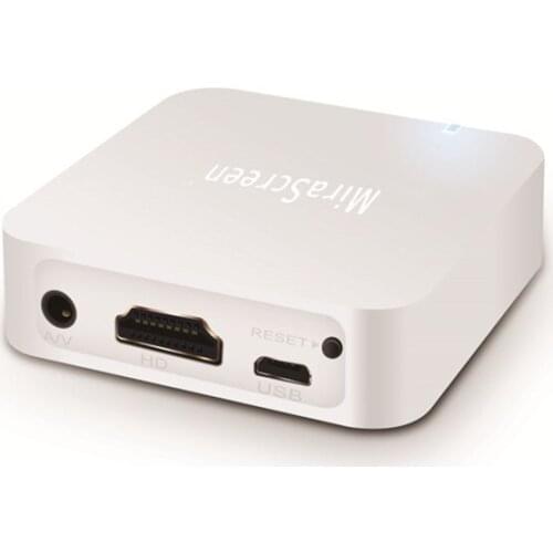 MiraScreen Wireless WiFi Car with Screen Device AV+HDMI-compatible Dual Interface Wireless Push Treasure with Screen Device