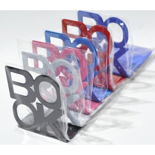 Bookends 140mm Book Letter Book Baffle Book Clip Metal Book Stand Book File Book Stand Book Clip Book Bookmark Customization