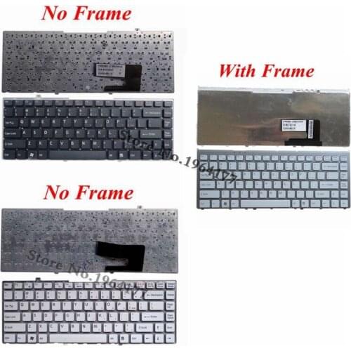 US Keyboard for Sony Vaio VGN-FW VGN FW Series with Silver Laptop keyboard