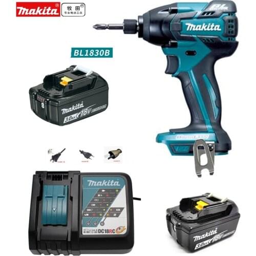 MAKITA 18V LXT DTD129 DTD129RME DTD129Z DTD129RFE IMPACT DRIVER AND BL1840 BATTERY