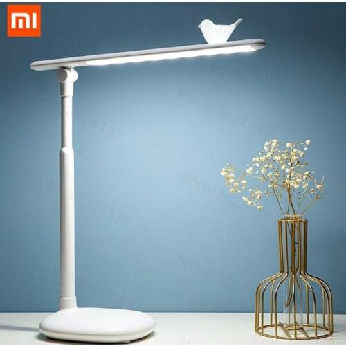 Xiaomi One Fire LED Desk Lamp 3 Color Stepless Dimmable Touch USB Chargeable Reading Eye Protection Lamp Night Light