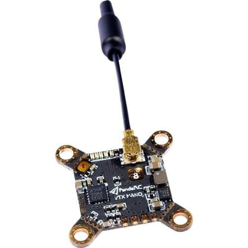 PandaRC Panda Nano Mini VTX 40CH Pit 25/100/200 / MAX 400mW Support OSD FPV Video Transmitter for RC FPV Drone