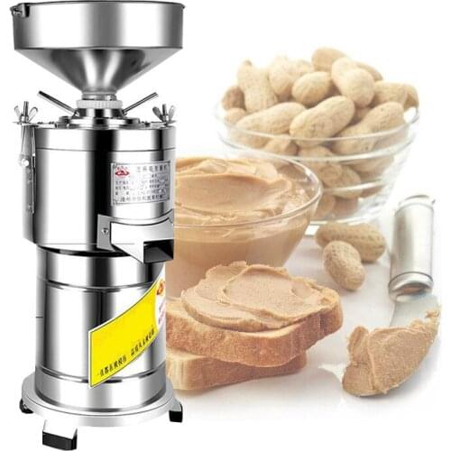 Fully Automatic Grinder Peanut Butter Tahini Nut Sauce Cocoa Sauce Chopper Powder Machine Refiner