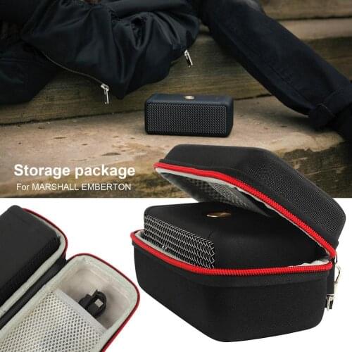 Portable Protective Carrying Case Hard Shell Storage Bag Travel Storage Case Carrying Bag For MARSHALL EMBERTON Speaker
