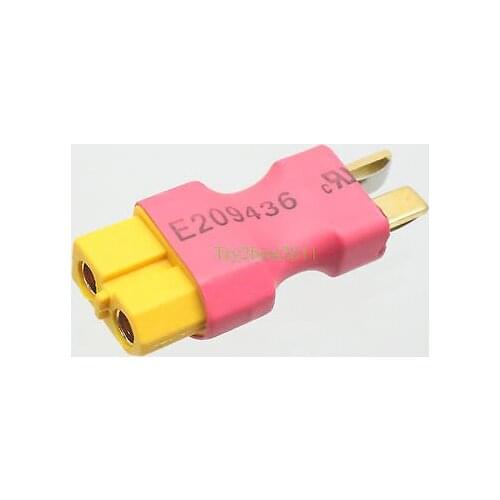 RC XT60 Female To Male Deans T Connector Adapter Car Plane Heli Lipo Battery ESC