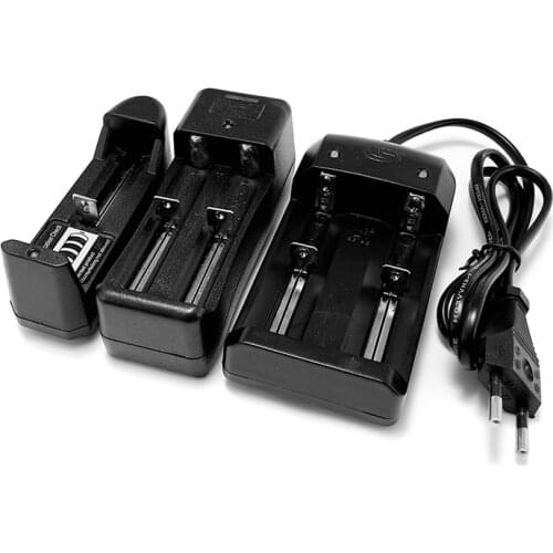 EU/US Universa Li-ion Battery Charger US EU Plug For 3.7V 18650 16340 26650 14500 Li-ion Rechargeable Battery Charger
