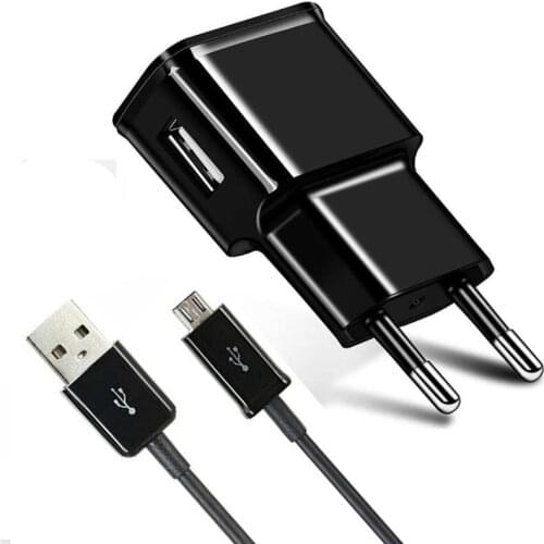 USB Data Cable + Fast Charge Travel Phone Charger for Samsung Galaxy A51 A71 A70 A50 A40 A30 A20 A20e S11 J4 J6 A6 A7 A8 A9 2018