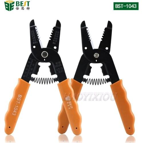 BST-1043 Automatic Wire Stripper Multipurpose Precision Wire Stripper Pliers Cable Wire Stripping Cutter Hand Tools